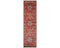 10 Feet Rusty Red Ersari Afghan Hand Knotted Veg Dye Wool Runner Rug